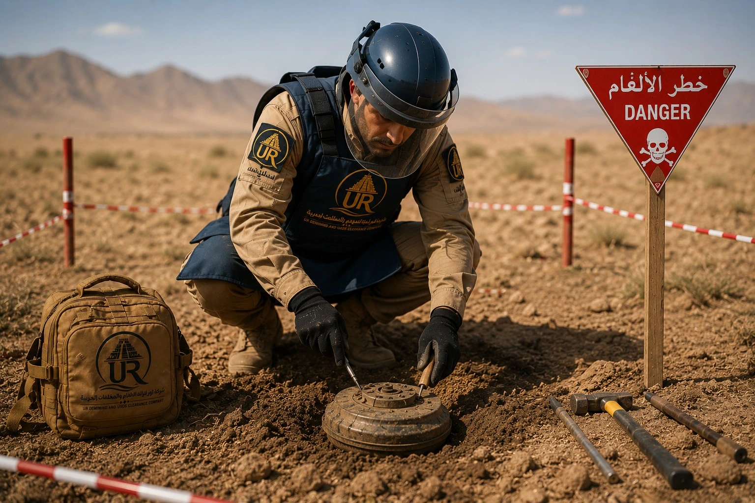 Mine clearance operation