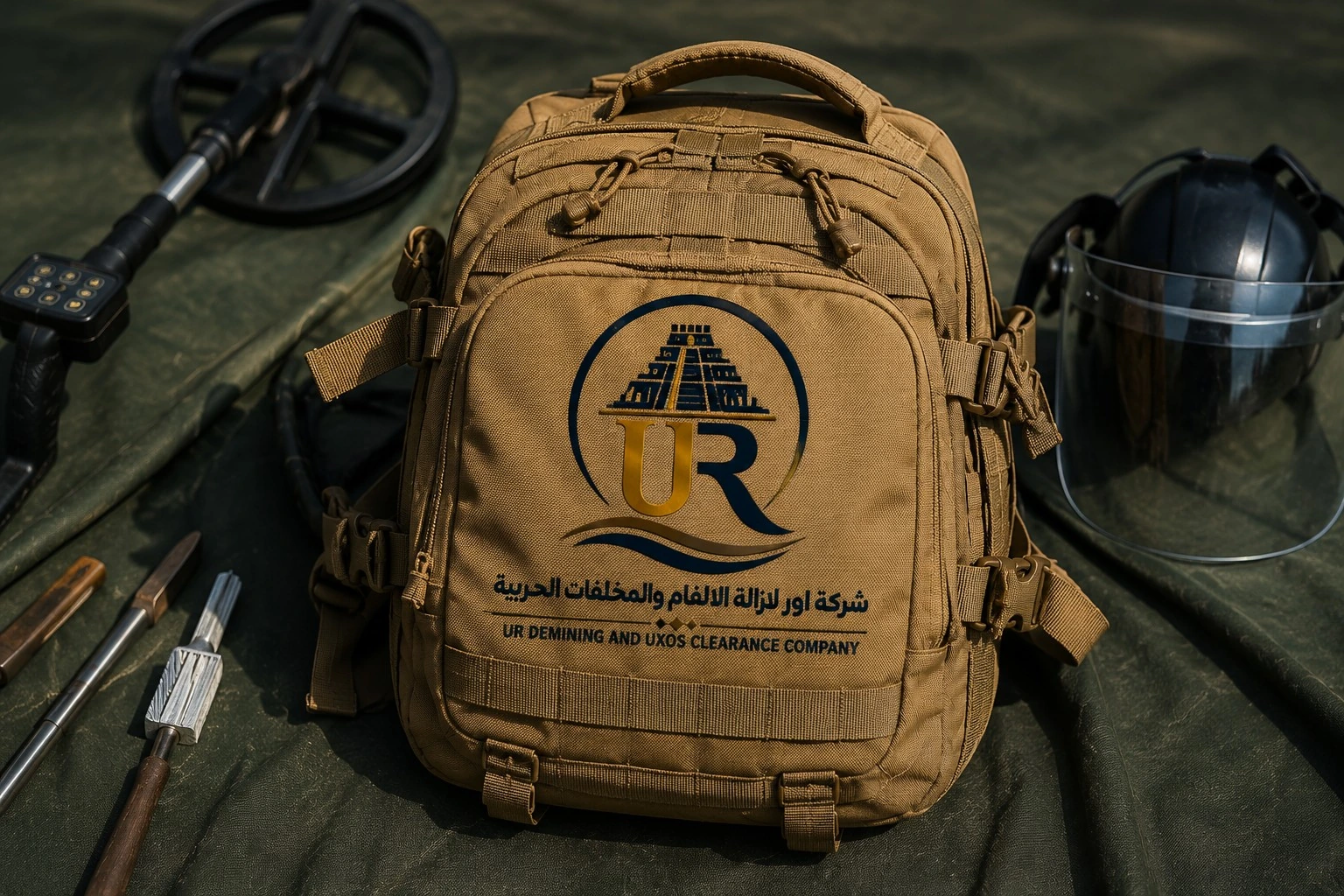Demining equipment